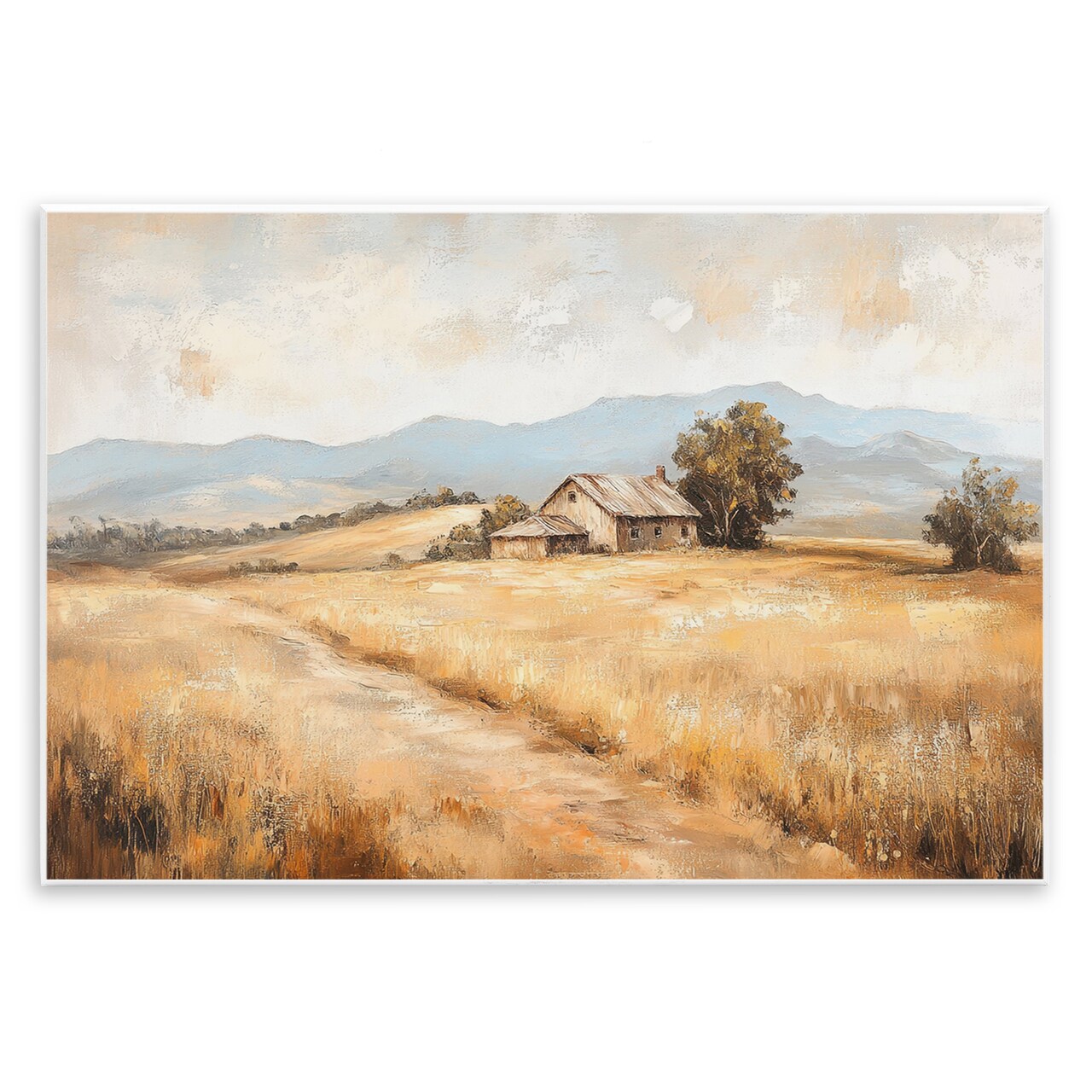 Stupell Industries Western Landscape Open Field Wall Plaque, design by Petal Prints Design